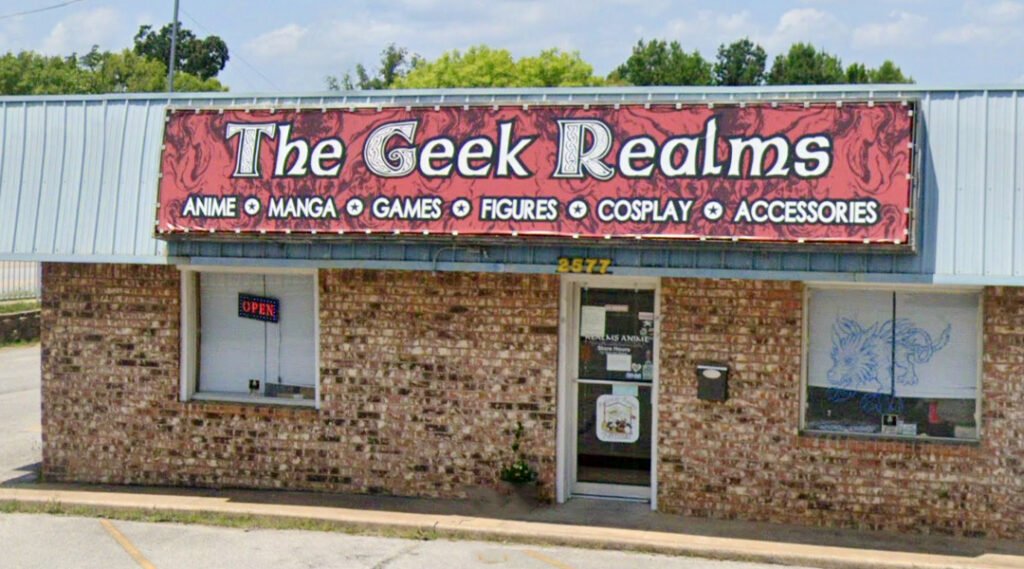 the geek realms building