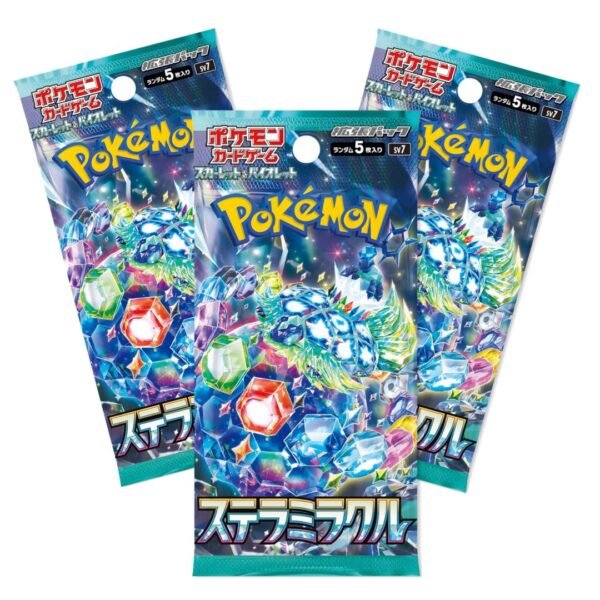 pokemon stellar miracle crown packs